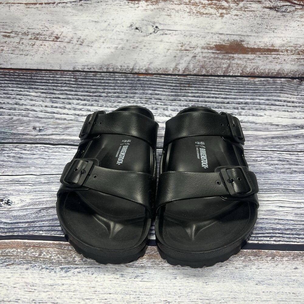 NEW Birkenstock Arizona Essentials Eva Black Sandals Shoes, Men’s Size 12 - Picture 2 of 7